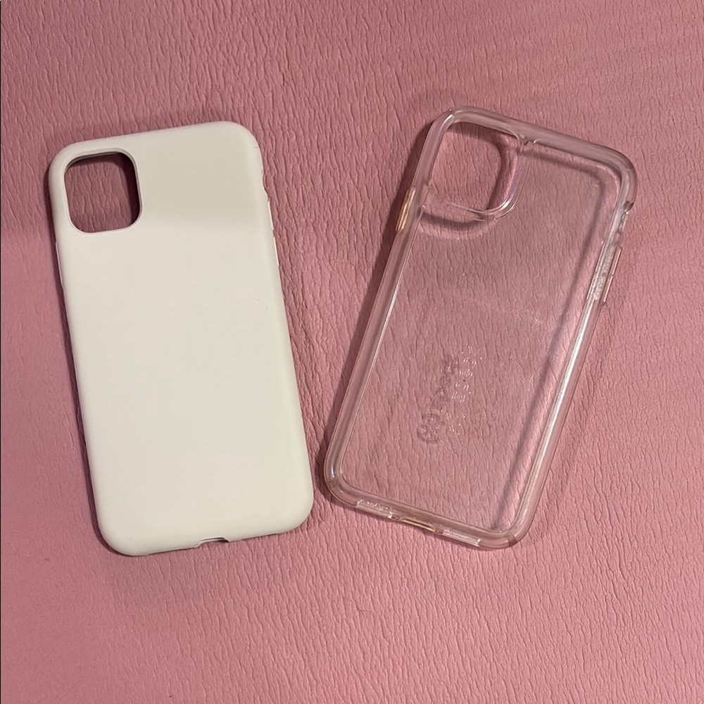 Speck White and Cream Phone Cases Durable and Slim